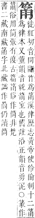 正字通 卷八．竹部．未集上．頁17