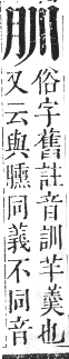 正字通 