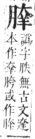 正字通 