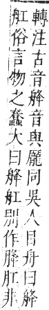 正字通 卷八．舟部．未集下．頁61