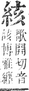 正字通 