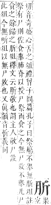 正字通 卷八．肉部．未集下．頁7