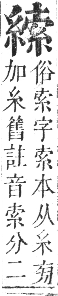 正字通 