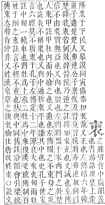 正字通 