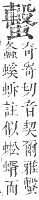 正字通 