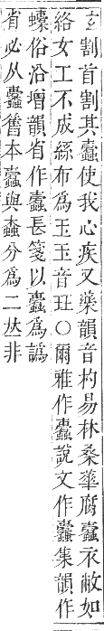 正字通 卷九．虫部．申集中．頁70