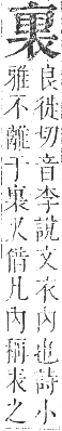 正字通 