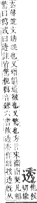 正字通 