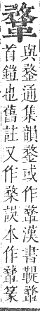 正字通 