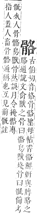 正字通 卷一二．骨部．亥集上．頁29