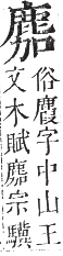 正字通 