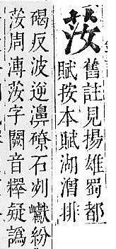 正字通 v12．艸部．申上．頁29.0