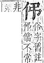 正字通 卷一．人部．子中．頁12.0