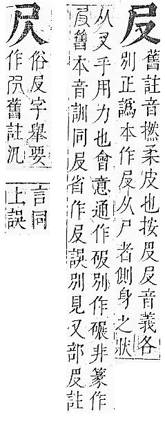 正字通 v6．尸部．寅上．頁57.0