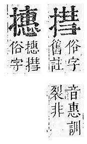 正字通 v7．手部．卯中．頁68