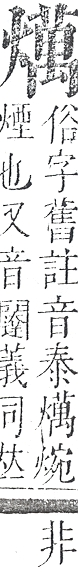 正字通 v9．火部．巳中．頁32.0