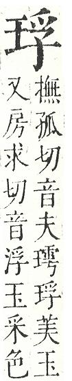 正字通 v10．玉部．午上．頁14.0