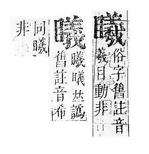 正字通 v10．目部．午中．頁76