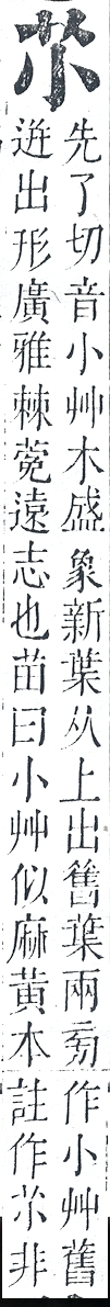 正字通 v12．艸部．申上．頁3.0