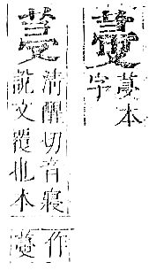 正字通 v12．艸部．申上．頁82