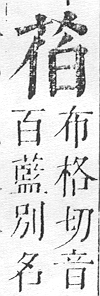 正字通 v12．艸部．申上．頁44.0