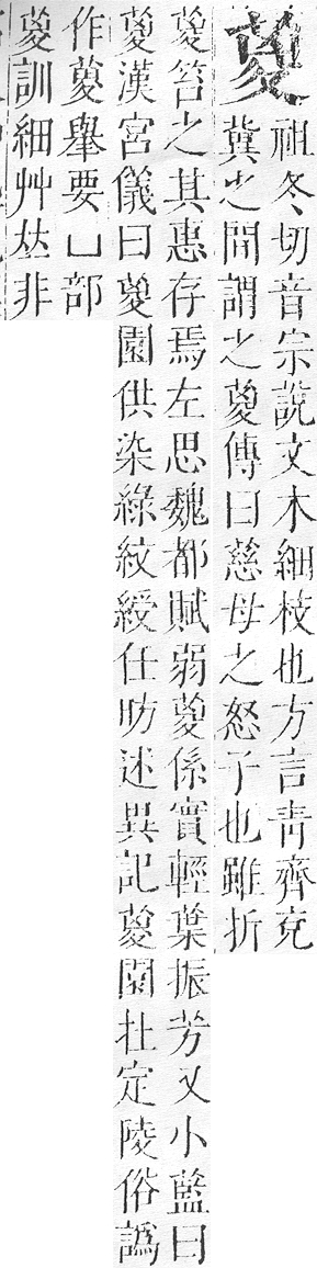 正字通 v12．艸部．申上．頁79.0