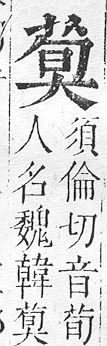 正字通 v12．艸部．申上．頁76.0