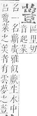 正字通 v12．艸部．申上．頁85.0