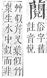 正字通 v12．艸部．申上．頁128.0