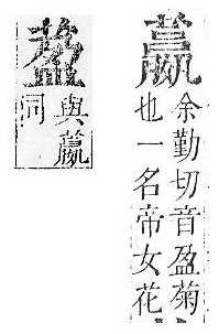 正字通 v12．艸部．申上．頁69