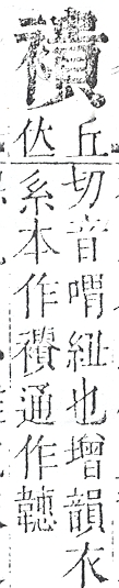 正字通 v13．衣部．申下．頁39.0