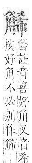 正字通 v14．角部．酉上．頁18.0