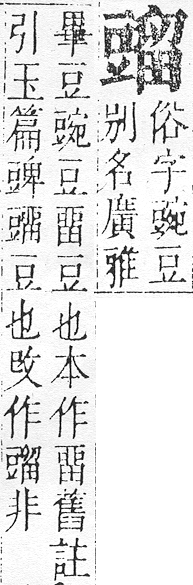 正字通 v14．豆部．酉中．頁8.0