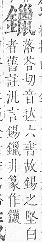 正字通 v16．金部．戌上．頁55.0