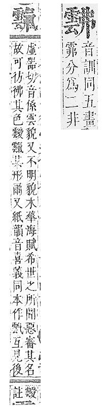 正字通 v16．雨部．戌中．頁60