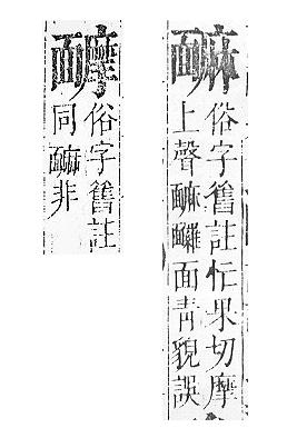 正字通 v16．面部．戌中．頁75