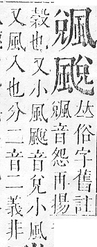 正字通 v16．風部．戌下．頁24.0