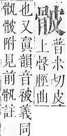 正字通 v17．骨部．亥上．頁28.0