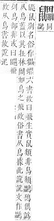 正字通 v17．鼠部．亥下．頁50.0