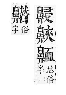 正字通 v17．鼻部．亥下．頁51