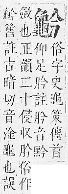 正字通 v17．龜部．亥下．頁65.0