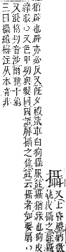 字彙補 手部．卯集．頁82．下右