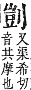 字彙補 刀部．子集．頁17．上右