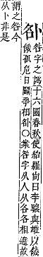 字彙補 卜部．子集拾遺．頁24．上左