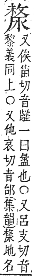 字彙補 