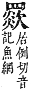 字彙補 网部．未集．頁166．下右