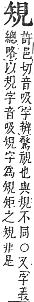 字彙補 見部．酉集．頁204．上左