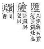 字彙補 氏部．頁106