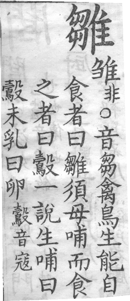 增廣字學舉隅 卷二．正譌．頁195