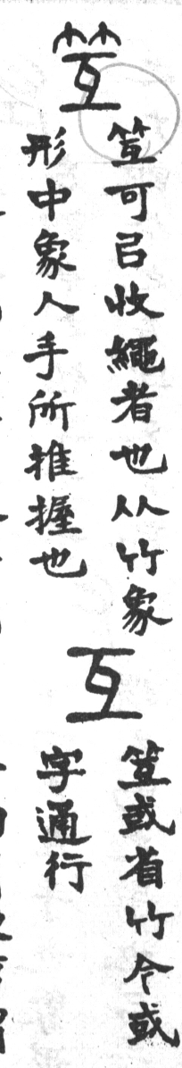 古今正俗字詁 卷上．頁87